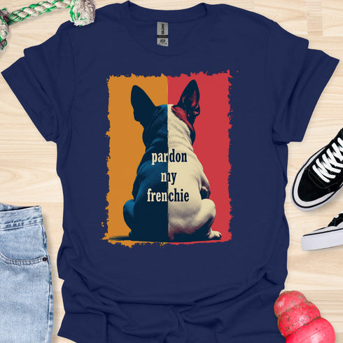 Pardon my frenchie - V8 - Duo Color Two T-Shirt